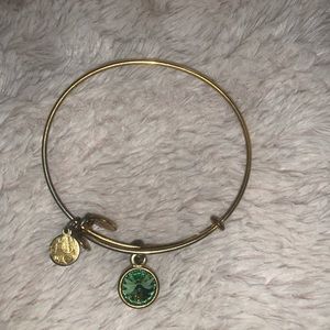Alex and Ani Peridot Bracelet